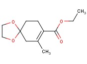 7-METHYL-1,4-DIOXA-SPIRO[4.5]DEC-7-ENE-8-CARBOXYLIC ACID ETHYL ESTER