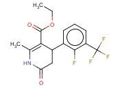 4-(2-FLUORO-3-TRIFLUOROMETHYL-PHENYL)-2-METHYL-6-OXO-1,4,5,6-TETRAHYDRO-PYRIDINE-3-CARBOXYLIC ACID ETHYL ESTER
