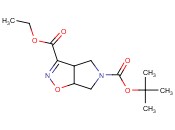 5-TERT-BUTYL 3-ETHYL 6,6A-DIHYDRO-3AH-PYRROLO[3,4-D]<span class='lighter'>ISOXAZOLE</span>-3,5(4H)-DICARBOXYLATE