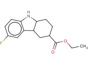 ETHYL 6-FLUORO-2,3,4,4A,9,9A-HEXAHYDRO-1H-CARBAZOLE-3-CARBOXYLATE