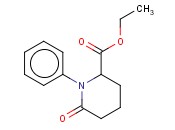 ETHYL 6-OXO-1-<span class='lighter'>PHENYLPIPERIDINE</span>-2-CARBOXYLATE