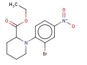 ETHYL 1-(2-BROMO-4-NITROPHENYL)PIPERIDINE-2-CARBOXYLATE
