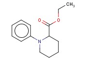 ETHYL 1-<span class='lighter'>PHENYLPIPERIDINE</span>-2-CARBOXYLATE