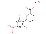 ETHYL 1-(2,6-DIFLUORO-4-NITROPHENYL)PIPERIDINE-3-CARBOXYLATE