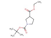 1-tert-Butyl 3-ethyl pyrrolidine-1,3-dicarboxylate