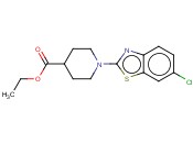 ETHYL 1-(6-CHLOROBENZO[D]THIAZOL-2-YL)PIPERIDINE-4-CARBOXYLATE