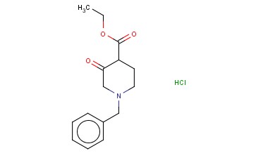 ETHYL 1-<span class='lighter'>BENZYL-3-OXOPIPERIDINE-4-CARBOXYLATE</span> HYDROCHLORIDE