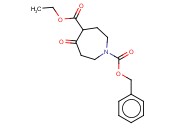 1-BENZYL 4-ETHYL 5-OXOAZEPANE-1,4-DICARBOXYLATE