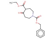 1-<span class='lighter'>BENZYL</span> 4-ETHYL 5-OXOAZEPANE-1,4-DICARBOXYLATE