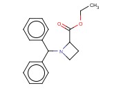 1-二苯甲基-<span class='lighter'>氮</span><span class='lighter'>杂</span><span class='lighter'>环</span><span class='lighter'>丁烷</span>-2-甲酸乙酯
