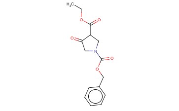 <span class='lighter'>1-BENZYL</span> <span class='lighter'>3-ETHYL</span> <span class='lighter'>4-OXOPYRROLIDINE-1,3-DICARBOXYLATE</span>