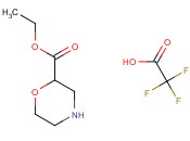 ETHYL MORPHOLINE-2-CARBOXYLATE TRIFLUOROACETIC ACID