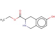 ETHYL 6-<span class='lighter'>HYDROXY-1,2,3,4-TETRAHYDROISOQUINOLINE-3-CARBOXYLATE</span>