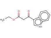 ETHYL 3-(1H-INDOL-3-YL)-<span class='lighter'>3-OXOPROPANOATE</span>