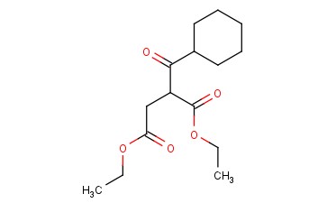 2-CYCLOHEXANECARBONYL-<span class='lighter'>SUCCINIC</span> ACID DIETHYL ESTER