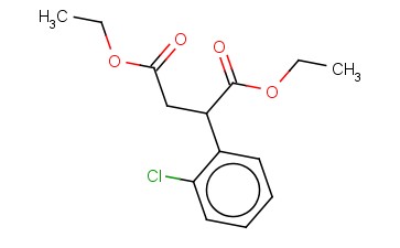 2-(2-CHLORO-PHENYL)-<span class='lighter'>SUCCINIC</span> ACID DIETHYL ESTER