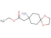 (8-AMINO-1,4-DIOXA-SPIRO[4.5]DEC-8-YL)-ACETIC ACID ETHYL ESTER