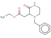 ETHYL 2-(1-BENZYL-3-OXOPIPERAZIN-2-YL)ACETATE