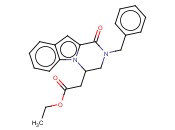 ETHYL (2-BENZYL-1-OXO-1,2,3,4-TETRAHYDROPYRAZINO[1,2-A]INDOL-4-YL)ACETATE