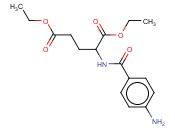 2-(4-AMINO-BENZOYLAMINO)-PENTANEDIOIC ACID DIETHYL ESTER