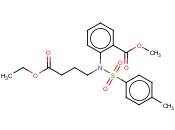 2-[(4-<span class='lighter'>乙</span><span class='lighter'>氧基</span>-4-氧代丁基)(4-甲基苯磺酰基)氨基]<span class='lighter'>苯甲酸</span>甲酯