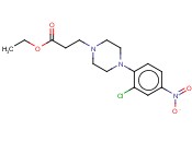 ETHYL 3-(4-(2-CHLORO-4-NITROPHENYL)PIPERAZIN-1-YL)PROPANOATE