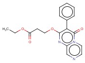 ETHYL 3-[(4-OXO-3-PHENYL-4H-PYRAZINO[1,2-A]PYRIMIDIN-2-YL)OXY]PROPANOATE