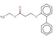 3-([1,1'-BIPHENYL]-2-YLOXY)-PROPANOIC ACID ETHYL ESTER