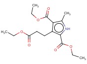 3-(2-ETHOXYCARBONYL-ETHYL)-5-METHYL-1H-PYRROLE-2,4-DICARBOXYLIC ACID DIETHYL ESTER