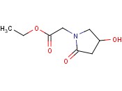 4-羟基-2-氧代-1-<span class='lighter'>吡咯烷</span>乙酸乙酯
