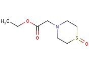 4-THIOMORPHOLINE <span class='lighter'>ACETIC</span> ACID ETHYL ESTER, 1-OXIDE