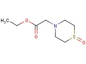 4-THIOMORPHOLINE ACETIC ACID ETHYL ESTER, <span class='lighter'>1-OXIDE</span>