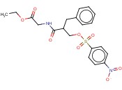 ETHYL 2-(2-BENZYL-3-(((4-NITROPHENYL)SULFONYL)OXY)PROPANAMIDO)ACETATE