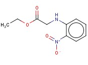 Glycine, N-(<span class='lighter'>2-nitrophenyl</span>)-, ethyl ester