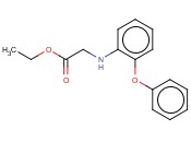 <span class='lighter'>Glycine</span>, N-(2-<span class='lighter'>phenoxyphenyl</span>)-, ethyl <span class='lighter'>ester</span>