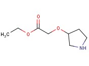 ETHYL 2-(PYRROLIDIN-3-YLOXY)ACETATE