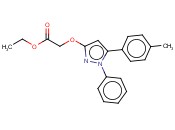ETHYL 2-(1-PHENYL-5-P-TOLYL-1H-PYRAZOL-3-YLOXY)ACETATE