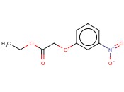 (3-<span class='lighter'>NITROPHENOXY</span>) <span class='lighter'>ACETIC</span> ACID ETHYL <span class='lighter'>ESTER</span>