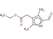 5-FORMYL-2,4-DIMETHYL-1H-PYRROLE-3-ACETIC ACID ETHYL ESTER