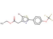 ETHYL 2-(5-BROMO-2-(4-(TRIFLUOROMETHOXY)PHENYL)THIAZOL-4-YL)ACETATE
