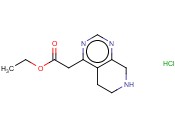 ETHYL 2-(5,6,7,8-TETRAHYDROPYRIDO[3,4-D]PYRIMIDIN-4-YL)ACETATE HYDROCHLORIDE