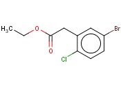 5-BROMO-2-<span class='lighter'>CHLOROPHENYLACETIC</span>-ACID-ETHYL-ESTER