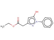 5-HYDROXY-1-PHENYL-PYRAZOLE-3-ACETIC ACID ETHYL ESTER
