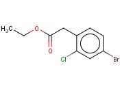 4-BROMO-2-<span class='lighter'>CHLOROPHENYLACETIC</span> ACID ETHYL ESTER