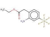 ETHYL (2-AMINO-4-(PENTAFLUOROSULFANYL)PHENYL)ACETATE