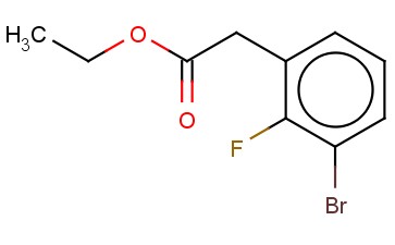 3-BROMO-2-<span class='lighter'>FLUOROPHENYLACETIC</span> ACID ETHYL ESTER