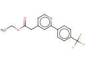[2-(4-TRIFLUOROMETHYL-PHENYL)-PYRIDIN-4-YL]-ACETIC ACID ETHYL ESTER