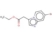 ETHYL <span class='lighter'>6-BROMOIMIDAZO</span>[<span class='lighter'>1,2-A</span>]<span class='lighter'>PYRIDINE</span>-3-ACETATE