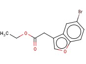 2-(5-溴苯并呋喃-3-基)乙酸<span class='lighter'>乙酯</span>