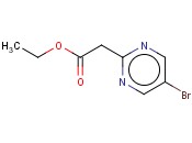 (5-<span class='lighter'>溴</span>嘧啶-2-基)乙酸<span class='lighter'>乙酯</span>